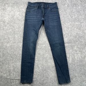 Lucky Brand Jeans Men's 30 Blue Denim Pants 110 Slim Stretch Casual Dark Wash